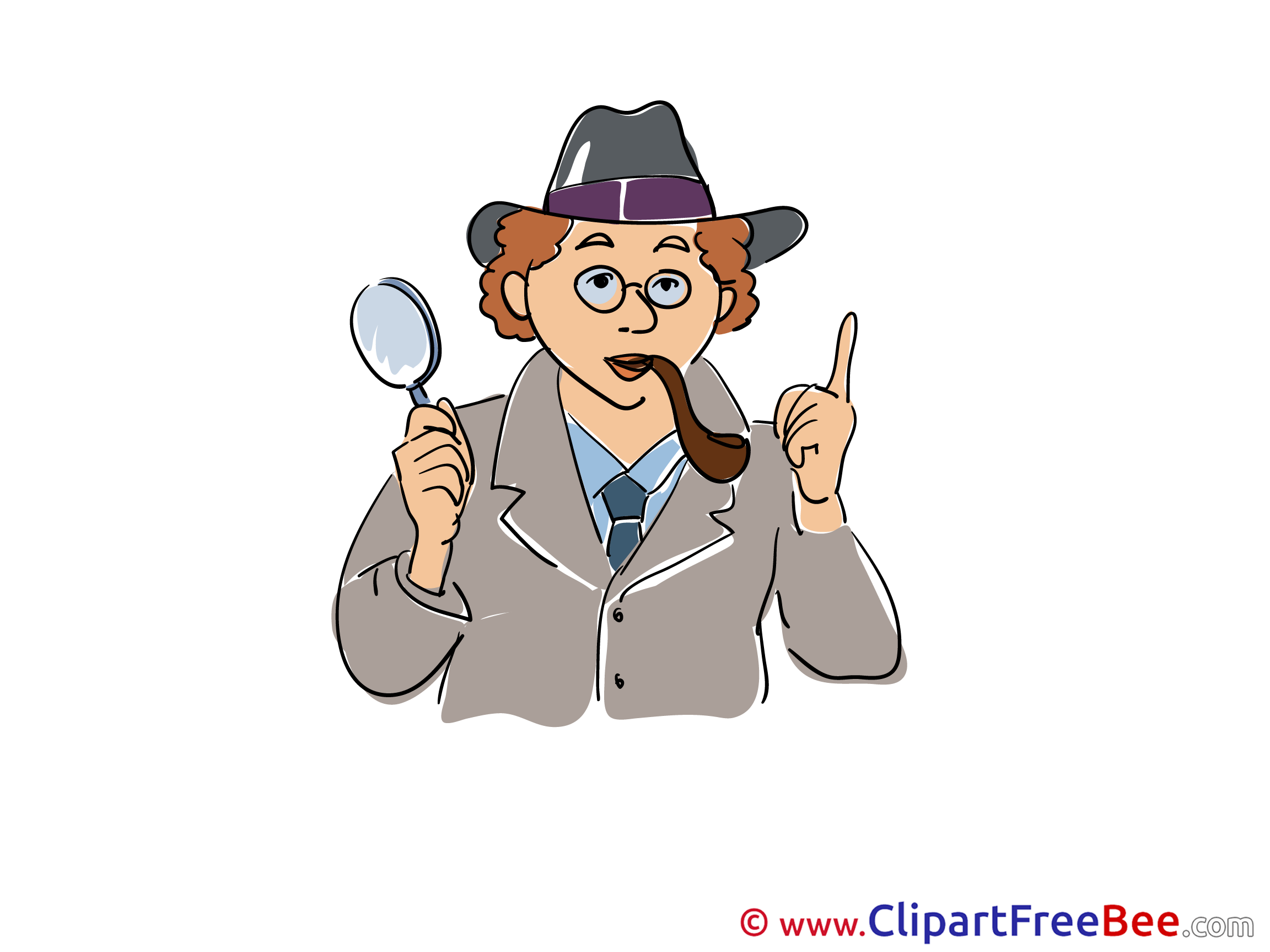 Loupe Detective download Clip Art for free