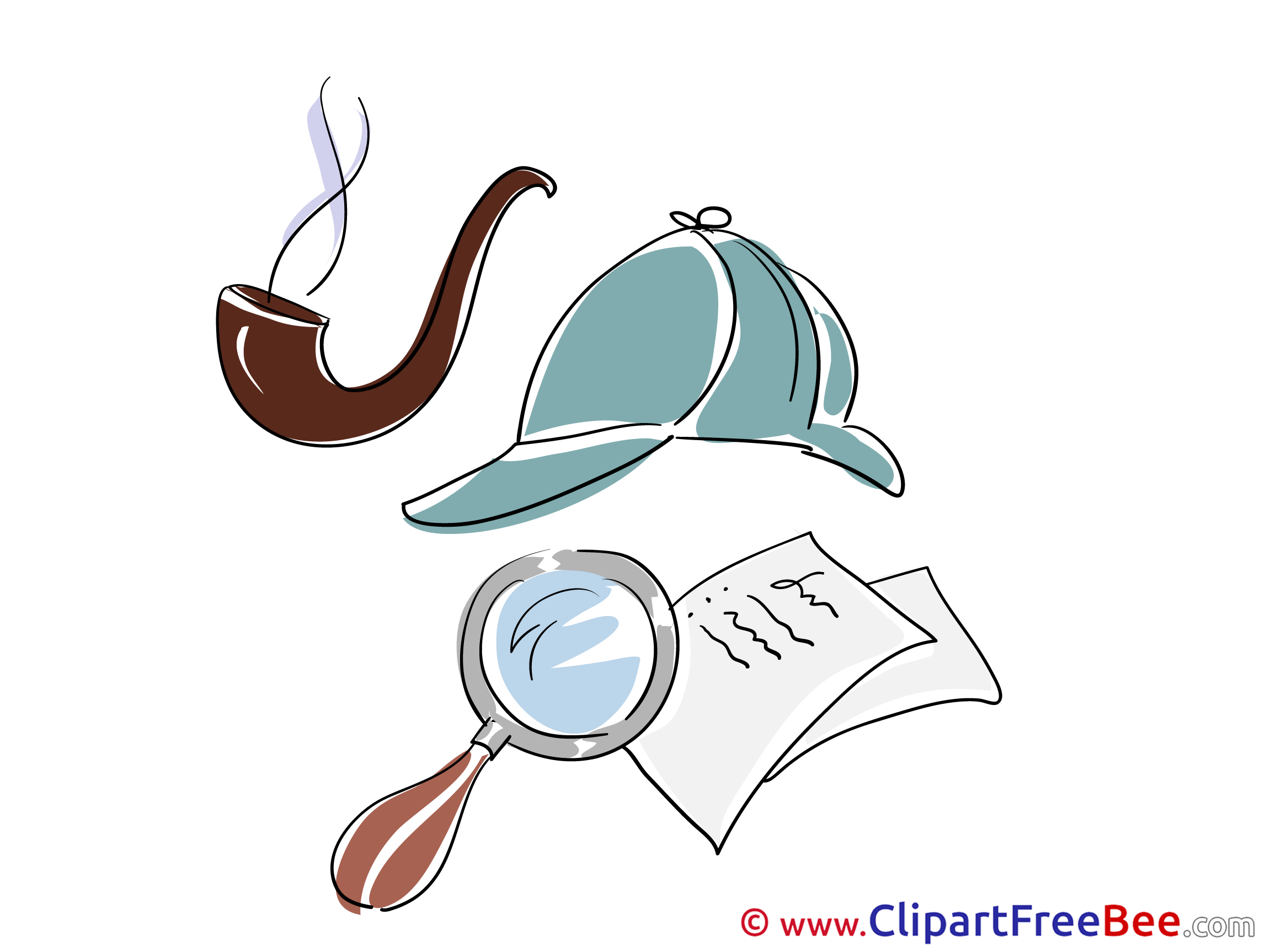 Pipe Loupe Cap Text Clues free Cliparts for download
