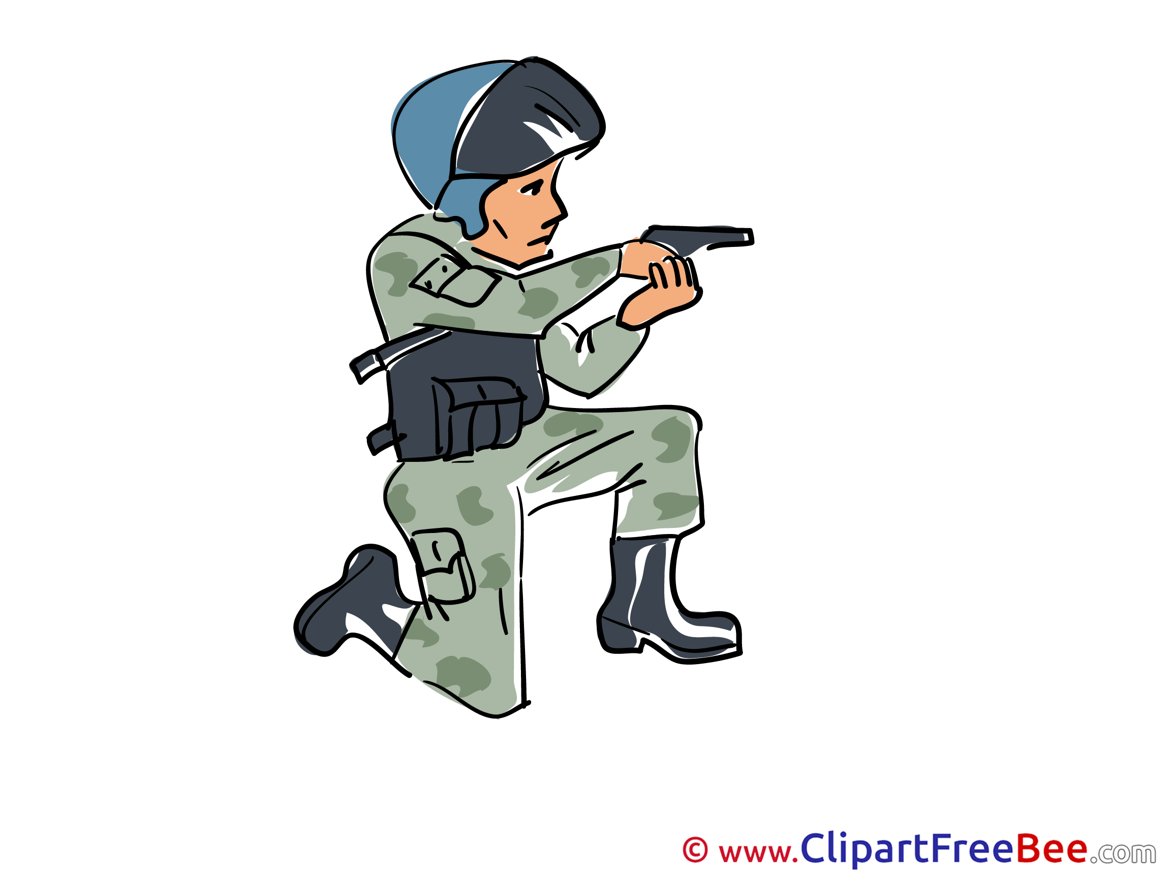 Special Forces Police Pics printable Cliparts