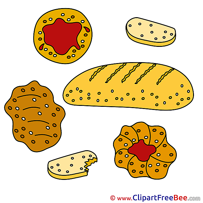 Bakery Cliparts printable for free