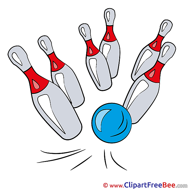 Bowling Pins Ball free Cliparts for download