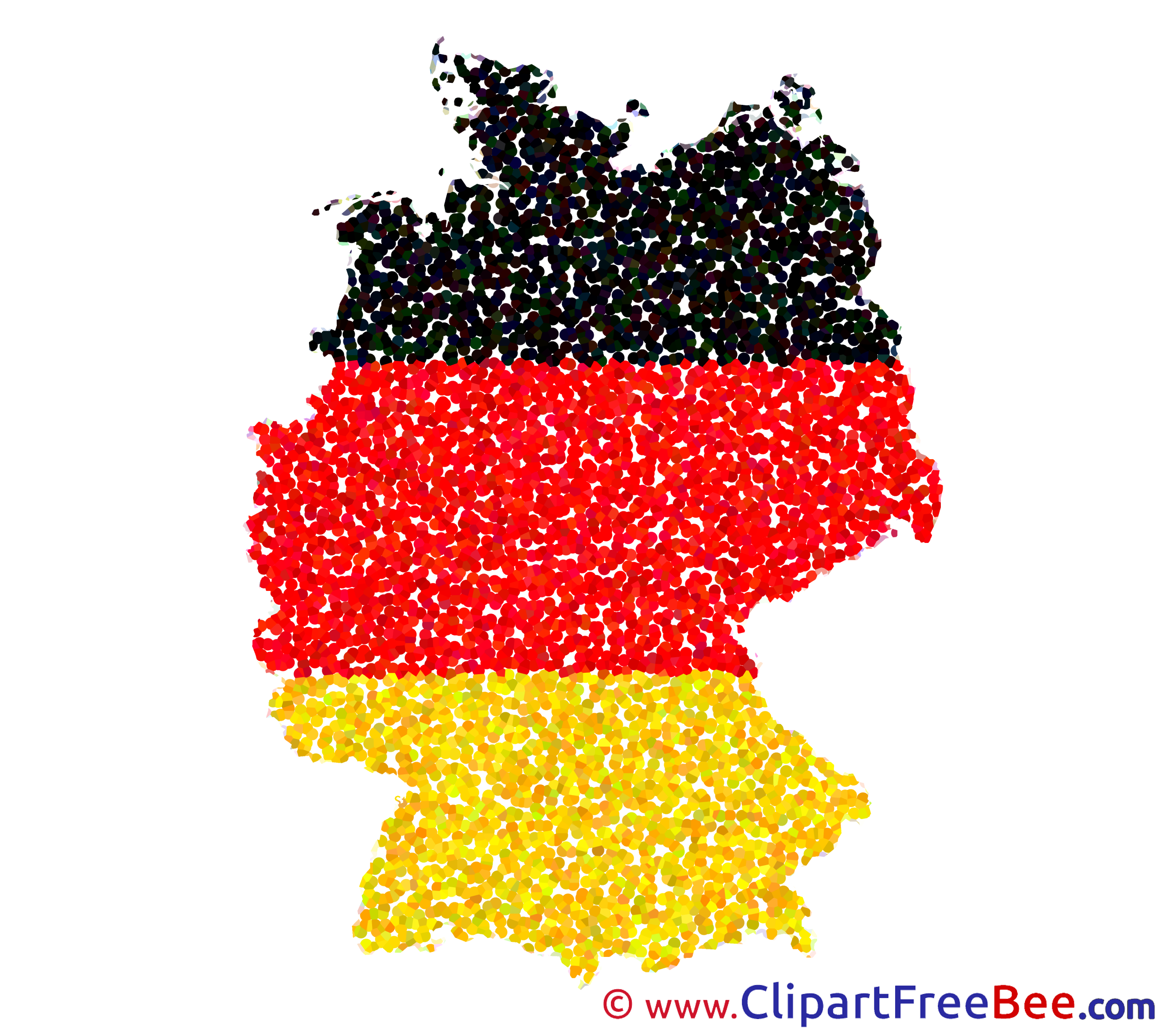 Germany Map free Cliparts for download