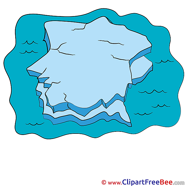Iceberg Clipart free Illustrations