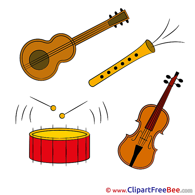 Instruments Music download Clip Art for free