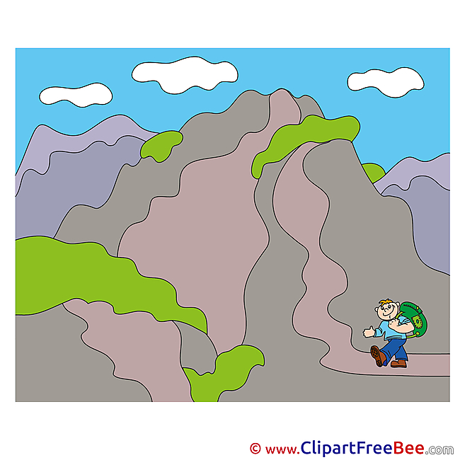 Mountain Clipart free Illustrations