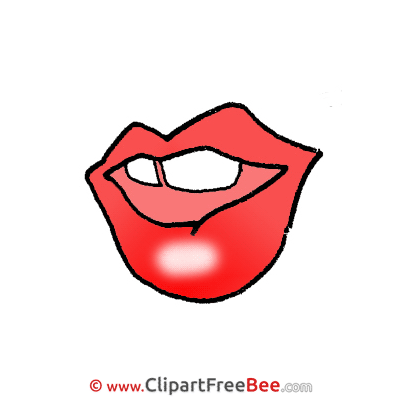 Mouth Lips Clipart free Illustrations