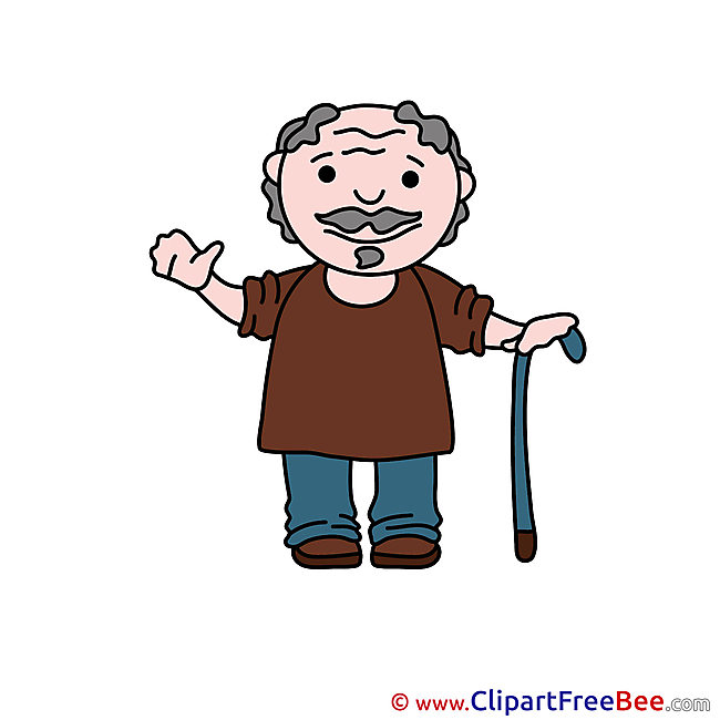 Old Man free printable Cliparts and Images