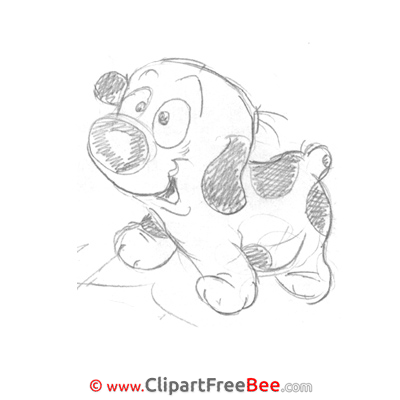 Puppy Clipart Dog Illustrations
