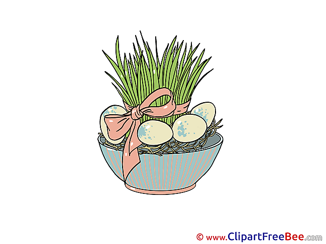 Grass in Pot Easter download Illustration