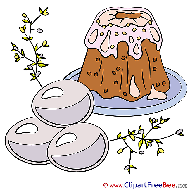 Pie Cake Cliparts Easter for free