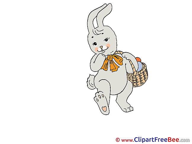 Rabbit Easter Egg Illustrations for free