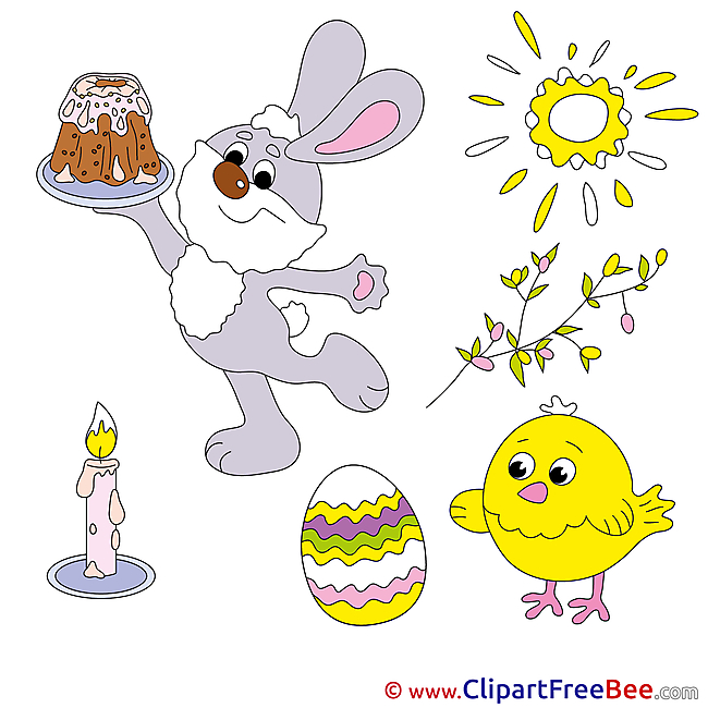 Willow Sun Hare Cliparts Easter for free