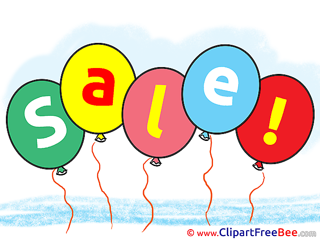 Balloons Sale Clip Art download Business