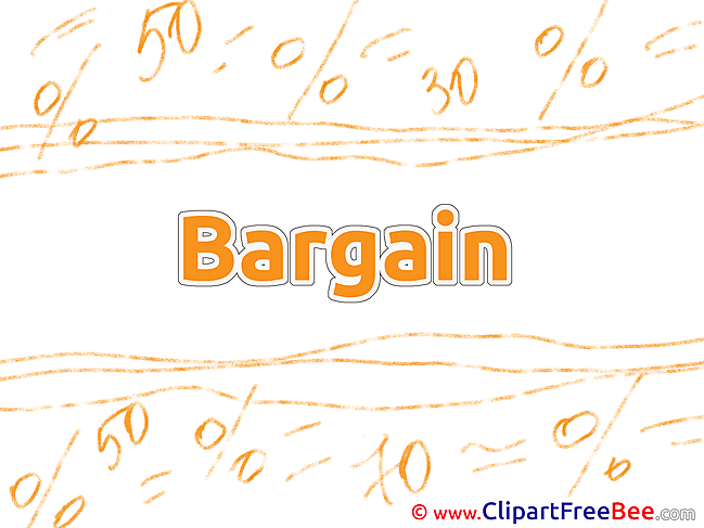 Deal Bargain Pics Business Illustration