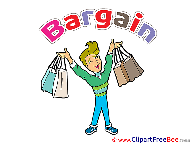 Purchases Bargain download Business Illustrations