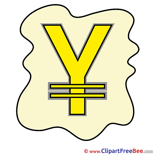 Symbol Yen download Money Illustrations