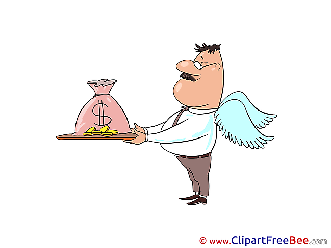 Waiter download Clipart Money Cliparts