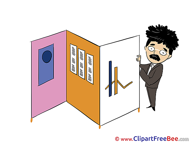 Chart Man Clipart free Image download