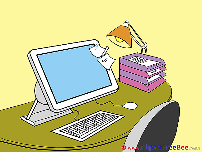 Computer Office Clipart free Image download