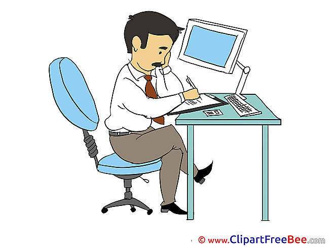Economist Jjob Office Cliparts printable for free