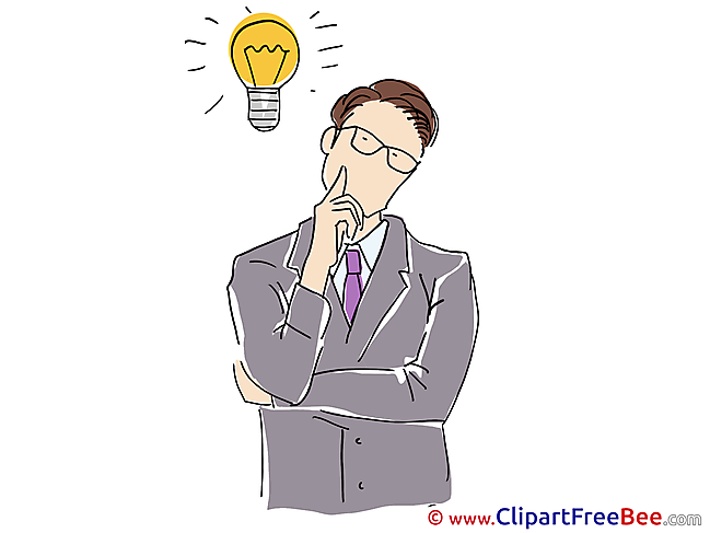 Idea Man free Illustration download