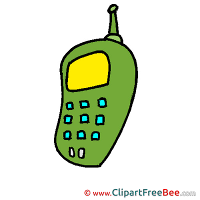 Mobile Phone download Clip Art for free