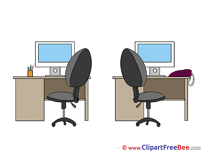 Office Chairs download Clip Art for free