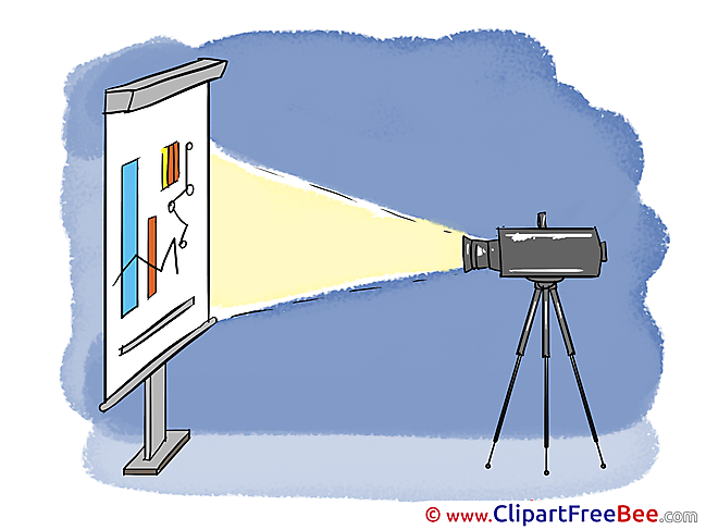 Projector Diagram download Clip Art for free