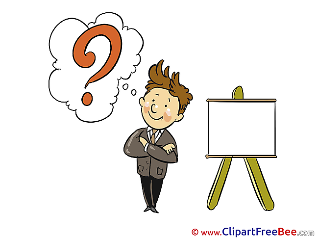Question Man Presentation Office Pics free download Image