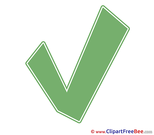 Green Check Mark Clipart Presentation free Images