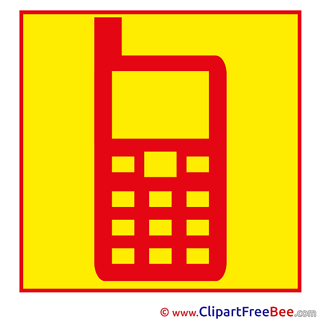 Mobile Phone Clipart Presentation free Images