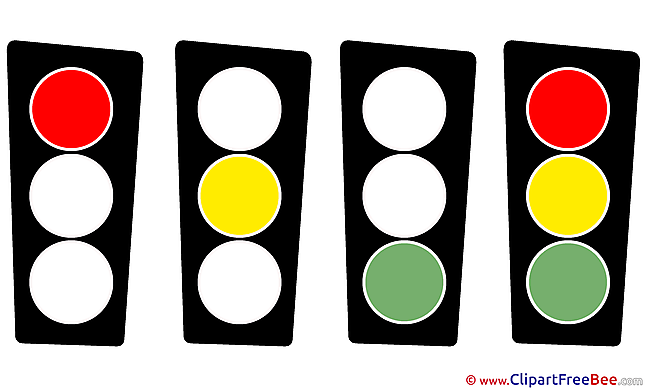 Traffic Lights download Presentation Illustrations