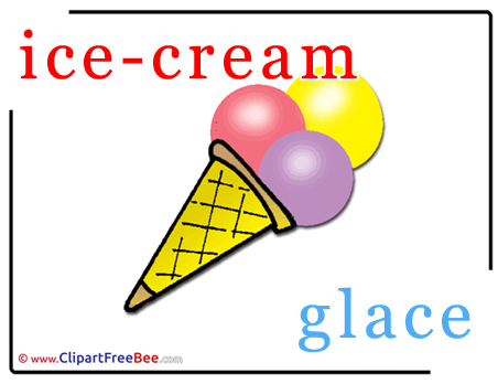 Ice Cream Glace Clip Art download Alphabet