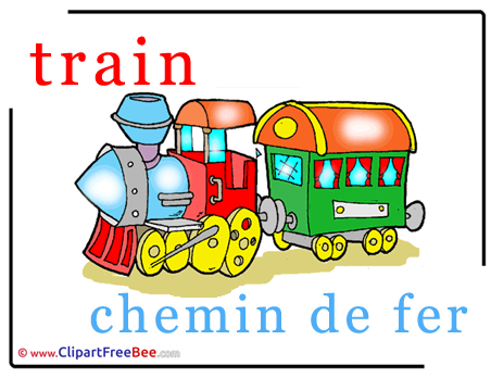 Train Chemin de Fer free Illustration Alphabet