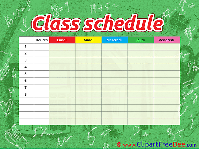 Math Class Schedule Pics free download Image