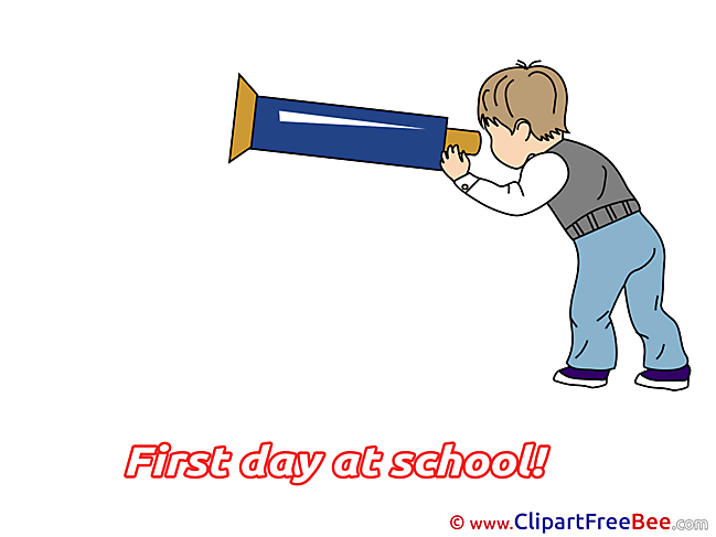 Boy First Day at School free Images download