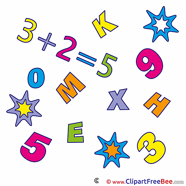 Equation Arithmetic Pics First Day at School free Cliparts