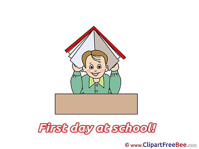 Pupil Book printable First Day at School Images