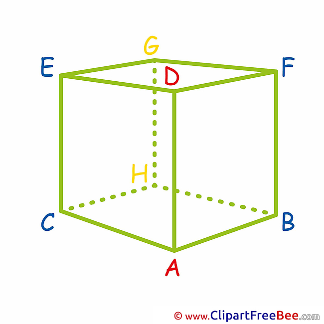 Geometric Cube Clipart School free Images
