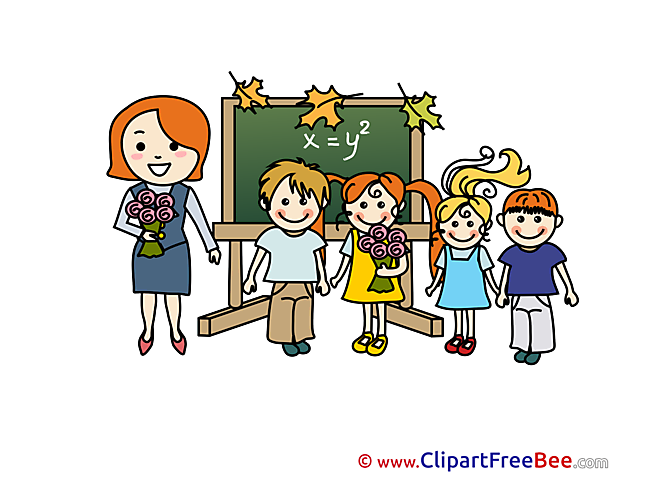 Teacher Kids Classroom Clip Art download School
