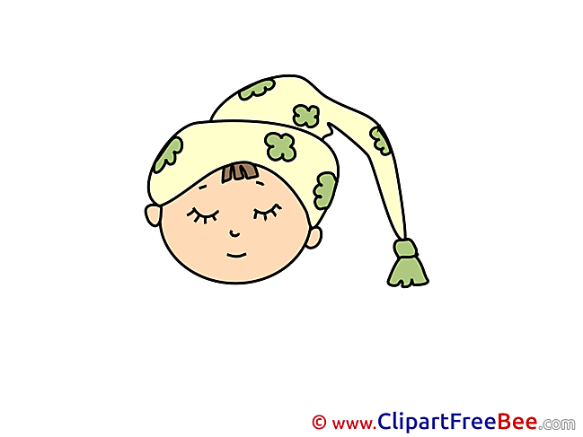 Sleeping Emotions Clip Art for free