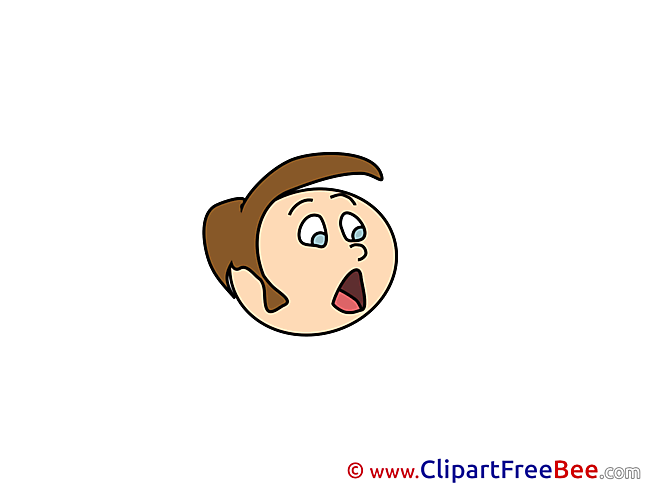Surprised Boy Emotions download Illustration
