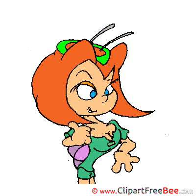 Cartoon Girl Cliparts Fairy Tale for free