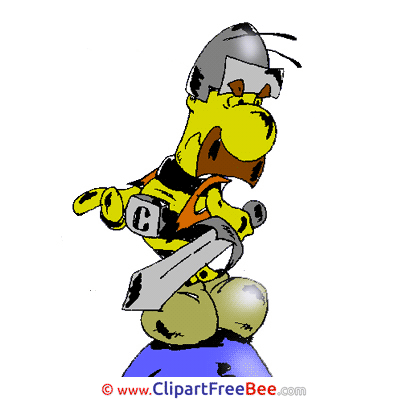 Knight Bee printable Fairy Tale Images