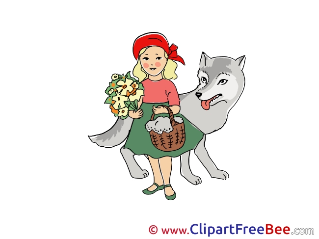 Little Red Riding Hood download Clipart Fairy Tale Cliparts