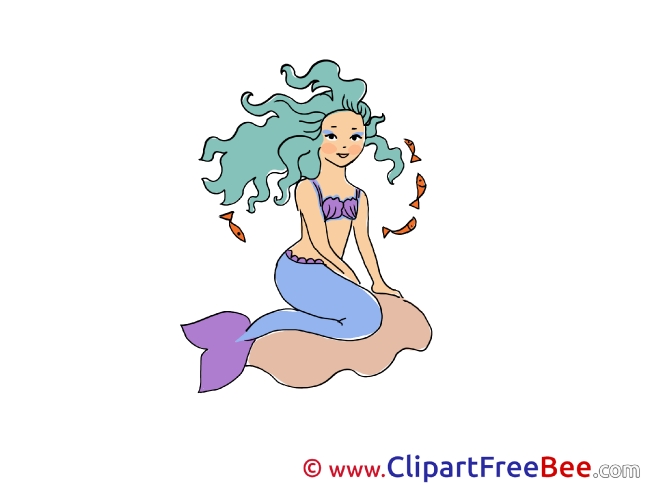 Mermaid Fishes Fairy Tale free Images download