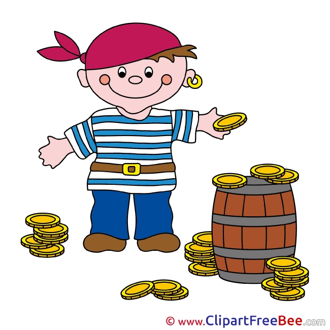 Money Pirate Gold download Clipart Fairy Tale Cliparts
