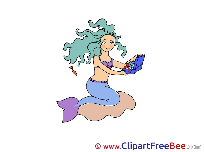 Pearls Little Mermaid download Clipart Fairy Tale Cliparts