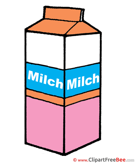 Carton of Milk  printable Illustrations for free