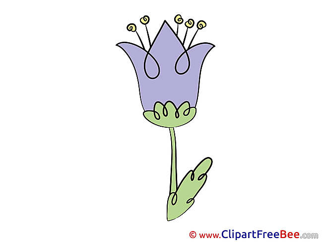 Free Cliparts purple Flowers
